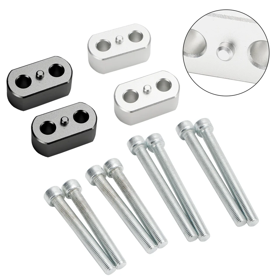 Topteng Alu Risers H = 20 mm sa hodí pre Tiger 1200 a Explorer XR XRX XRX Low XRT XCX XCA 10-2020 Motocyklové príslušenstvo