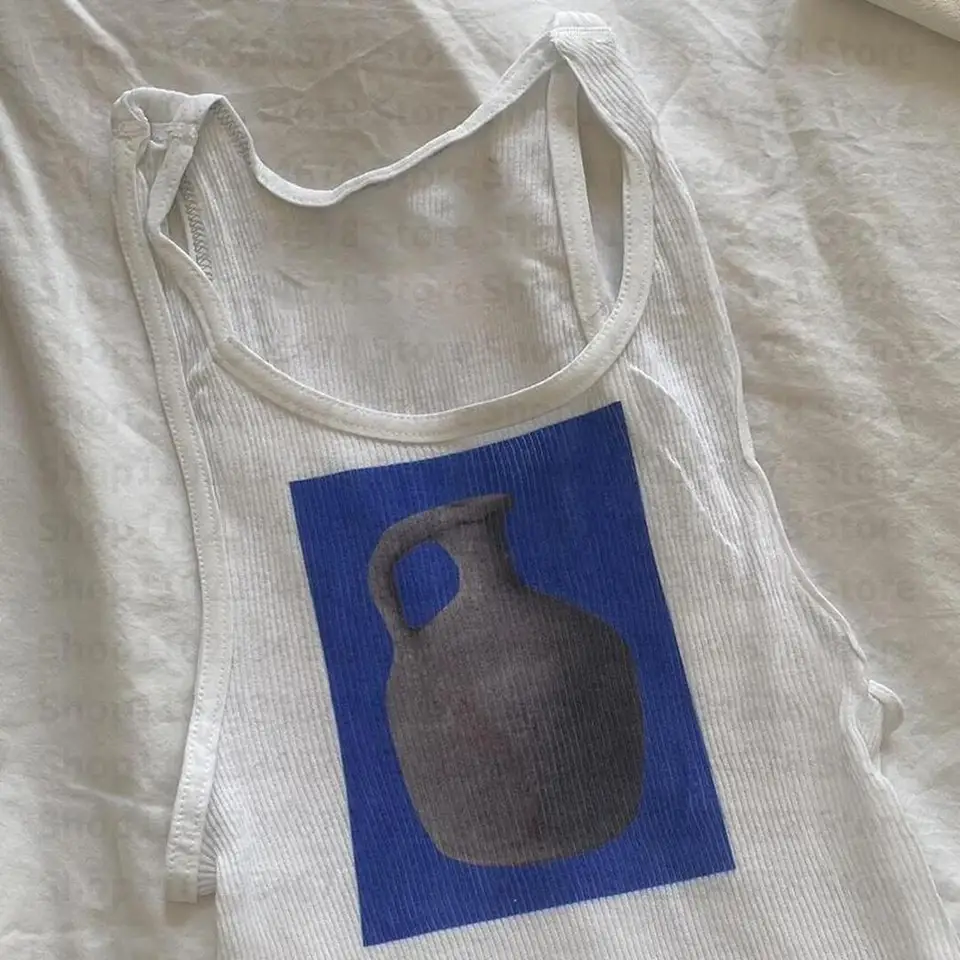 Topy z 210. rokov Punk Grafika Camisole Tops Grunge Crop Top Vintage Gothic Women Corget Tank Top detské tričko emo dievčatá y2k štýl oblečenie
