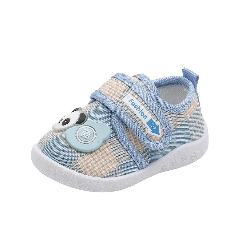 Topánky pre chlapče so zvukom 2024 Fall Toddler Girl Cuil Cartoon Walking topánky mäkké spodné tenisky Low-top tenisky ležérne a pohodlné