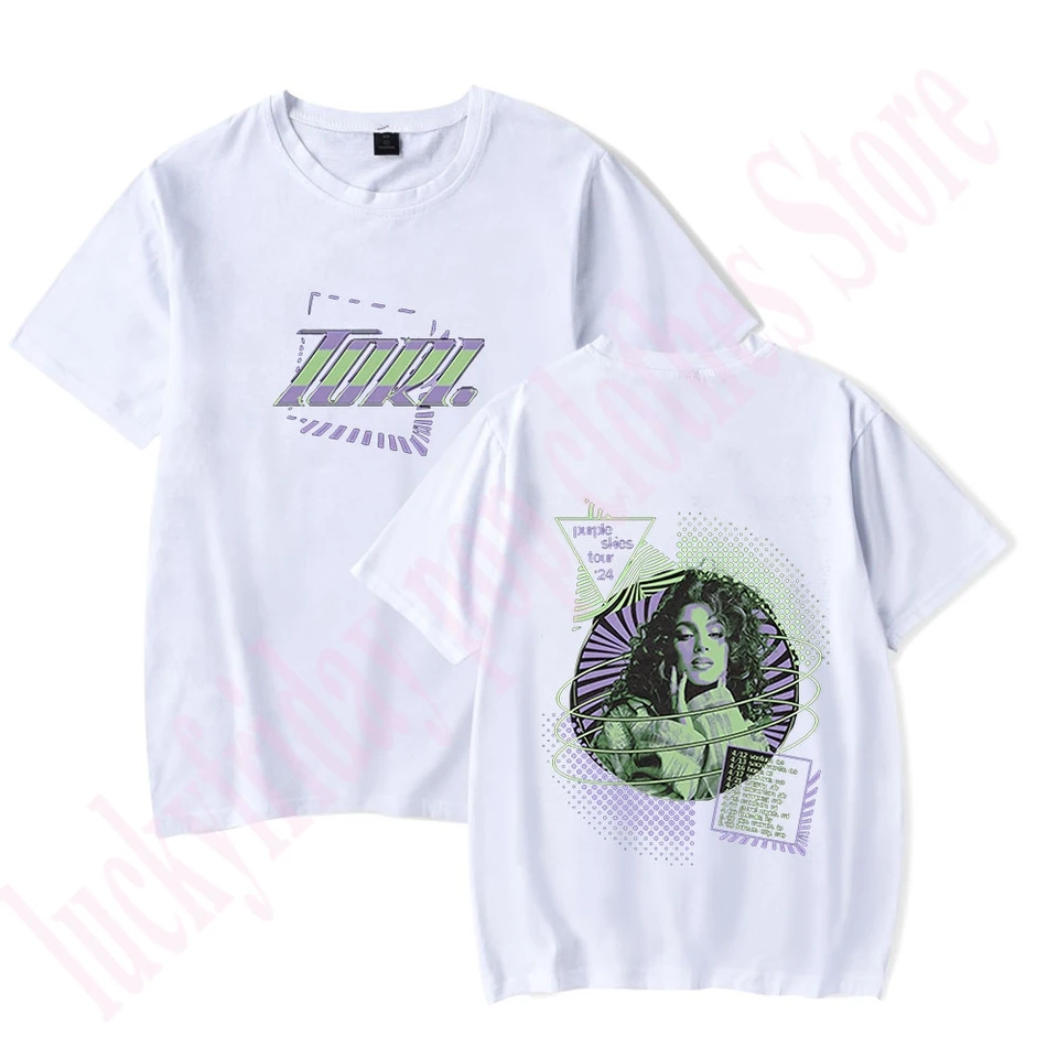 Tori Kelly tričká Tori. Trippy Merch Women Men Men Men oblečenie trend ležérne top s krátkym rukávom