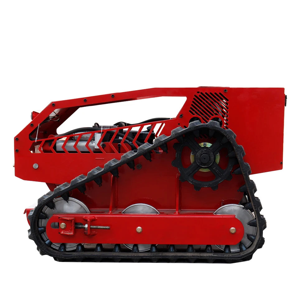 Továreň Dodávka Malé diaľkové ovládanie Crawler kosačky Mini trávu benzínový motor trávnikovej kosačky na predaj