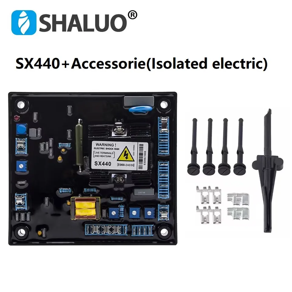 Továreň na dodávku SX440 Generátor AVR Automatický regulátor regulátora stabilizátora pre stabilizátor pre 200kW Brushless Diesel Genset diely