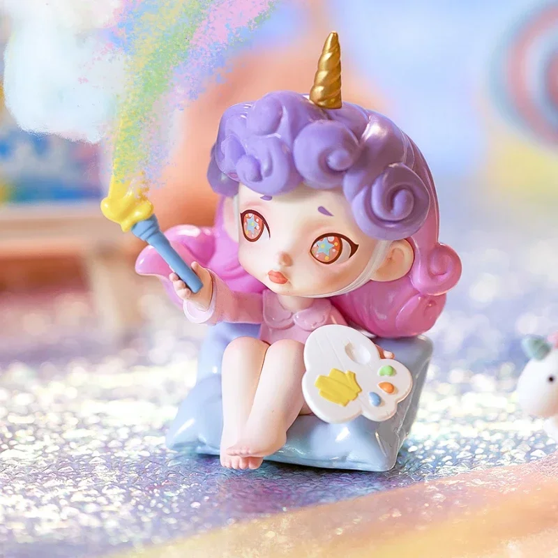 Toycity Laura Mood Color Girl Series roztomilý akčná figúrka Kawaii anime figúrky darčekové hračky Hračky pre bábiky