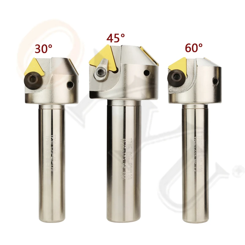 TP 30 45 60 Stupeň Cutter Cotsfering Tools TP45 C20-32-120L CNC Lathe obrábanie frézovacích vložiek TPMN 1603 2204 Držiak na koncový mlyn