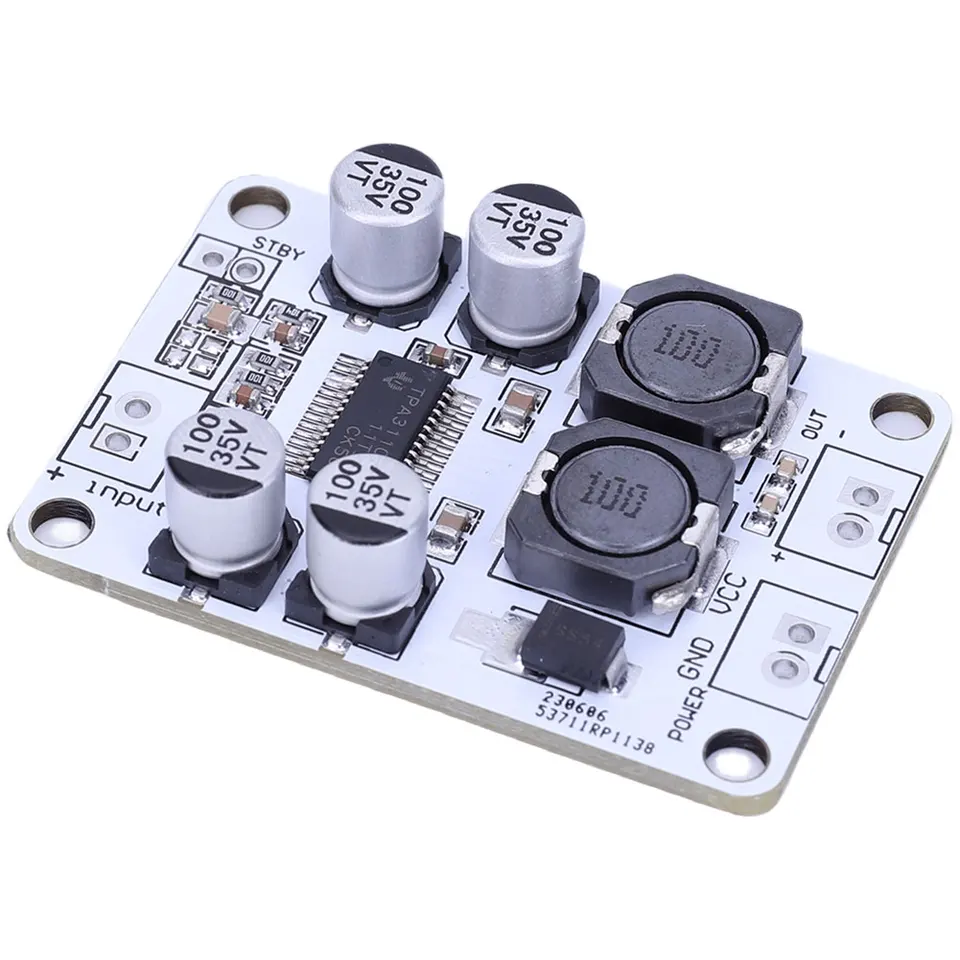 TPA3110 PBTL Digitálny mono zosilňovač modul 30W Digitálny zvukový zosilňovač DC 8-26V pre elektronickú DIY súpravu DIY reproduktorov