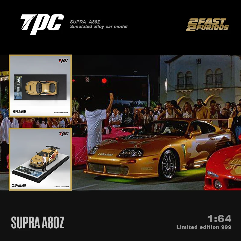 TPC 1/64 Supra A80Z Fast and Furious for Collection & Display