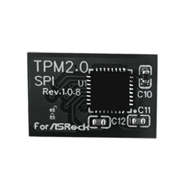 TPM 2.0 Encryption Security Modul Remote Card 14 PIN SPI TPM2.0 Zabezpečovací modul pre základnú dosku AsROCK