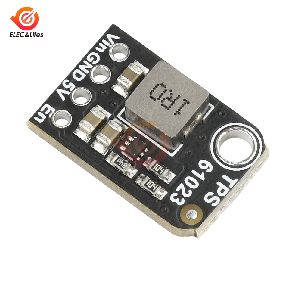 TPS61023 Booster Board 5V 1A Step Up Boost Module Rad Pätky Krok UP Modul od 1,8 V-5,5 V do DC 5V