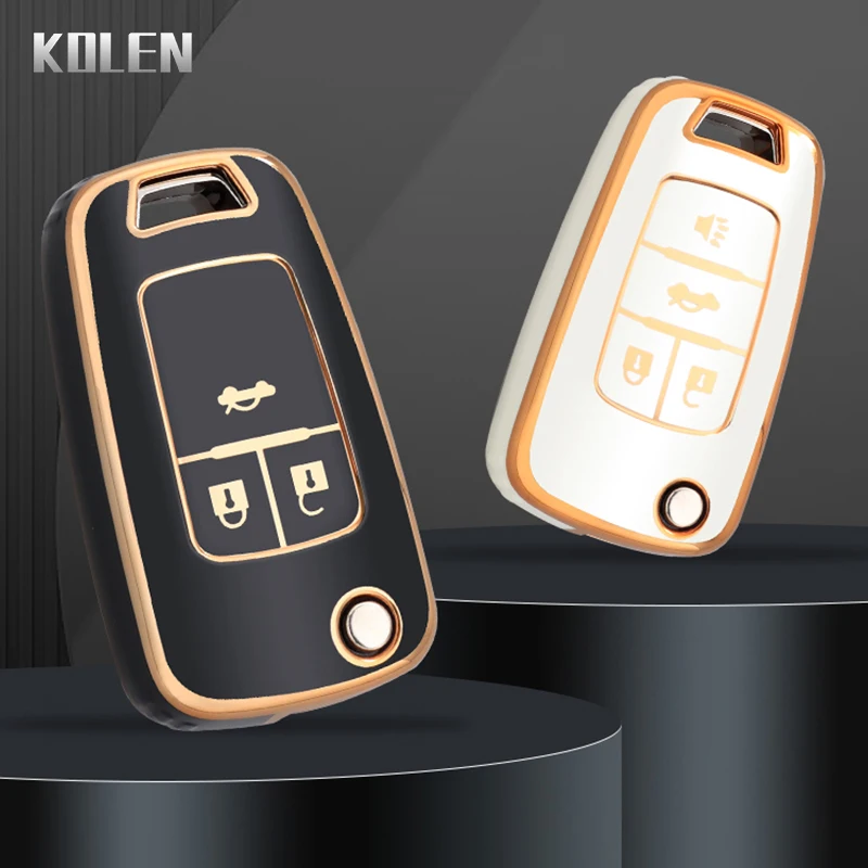 TPU Flip Cover Case Case Purche pre Chevrolet Cruze Aveo Trax plachetnica Malibu Captiva Opel Vauxhall Astra J Corsa Insignia Mokka