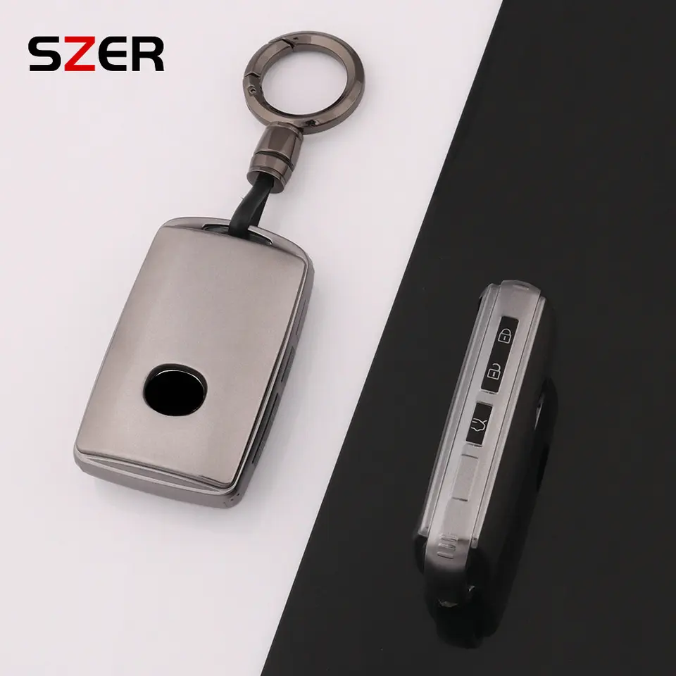 TPU Gun Grey Case Cover Cover Shell pre Mazda 3 Alexa CX30 CX-30 CX-5 CX5 CX3 CX-3 CX8 CX-8 CX9 CX-9 Protector FOB Príslušenstvo FOB