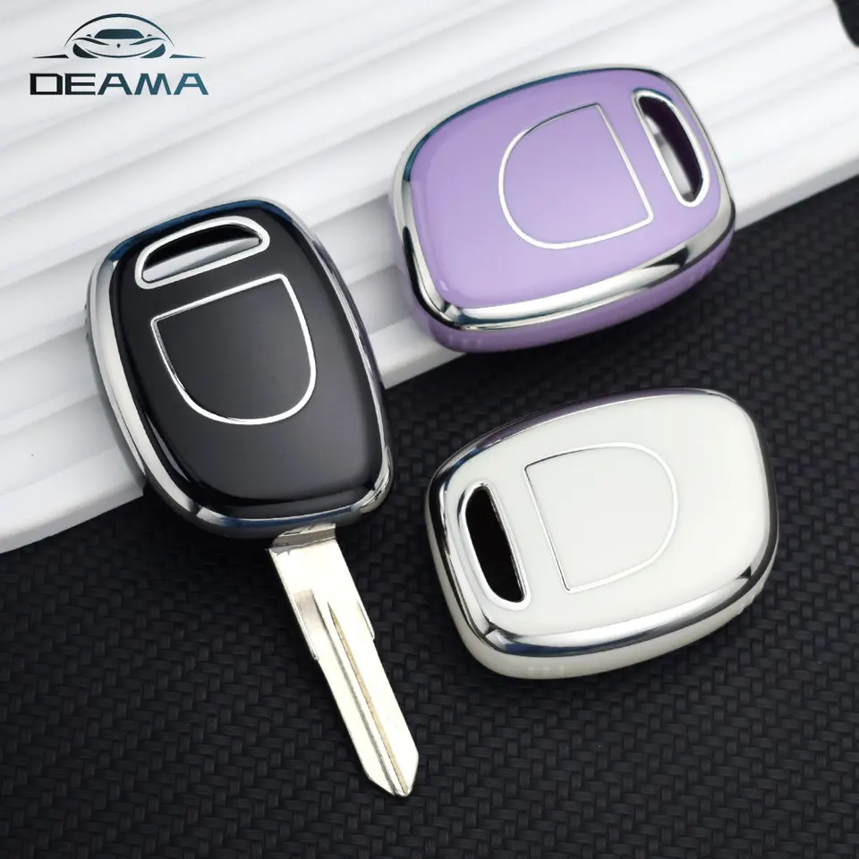TPU Kľúčový kryt pre kľúč pre Renault Twingo Clio Kangoo Master No Chip Key Ochrana Keyless Shell FOB Keychain Príslušenstvo
