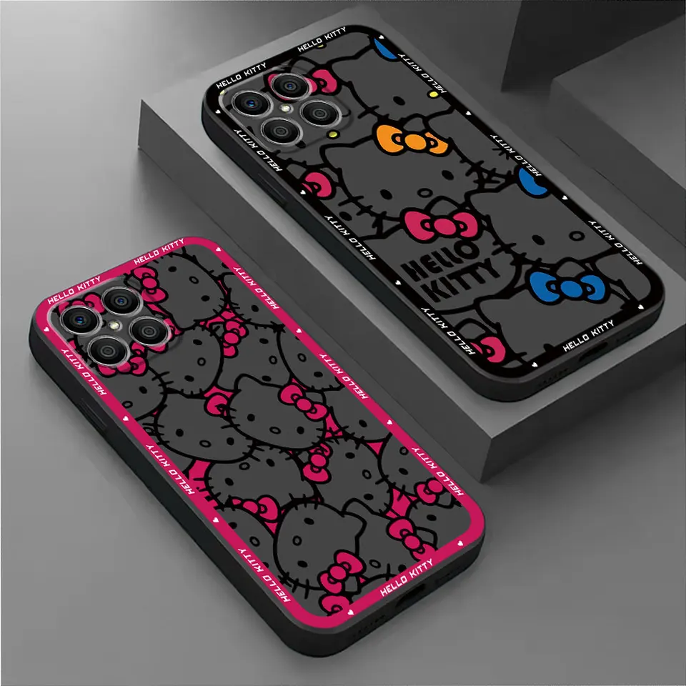 TPU Soft Shockproof Pase pre česť x6 x9a x8a x7 x6a 90 Pro 70 Magic5 Lite 8x x8 Magic5 Sanrio H-Hello Kitty Kitty Cover
