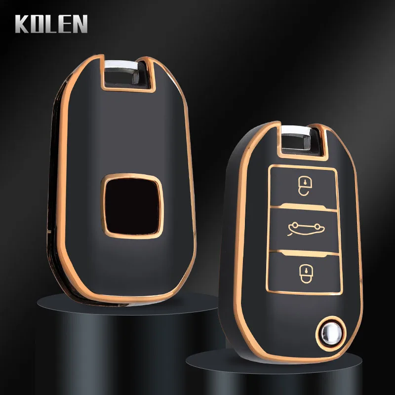 TPU vozidlo vzdialené kľúče krycí kryt pre kľúče pre Peugeot 208 107 206 306 307 308 2008 3008 4008 5008 RCZ CITROEN C1 C2 C3 C4 C5 CACTUS C8
