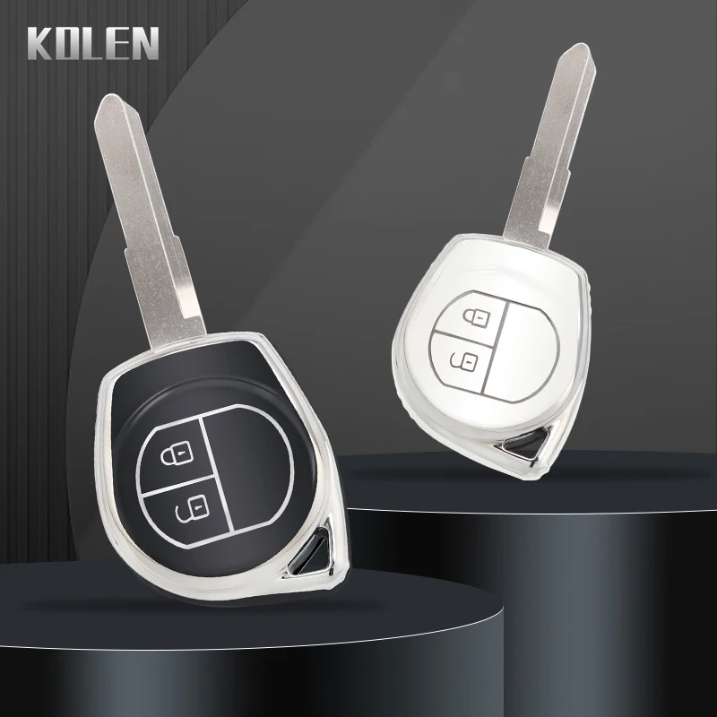 TPU vozidlo vzdialené kľúče kryt shell fob pre Suzuki Swift Grand Liana SX4 Okno Vitara Amagatarai Alarm Keychain Keychain