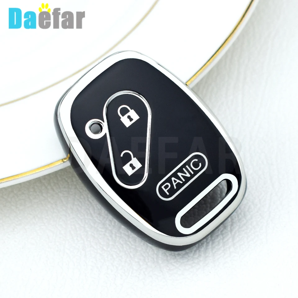 TPU vzdialený kryt auta Key Case pre Honda Civic 2006-2011 2017 Accord CRV 2003 2007 Jazz HRV Protector