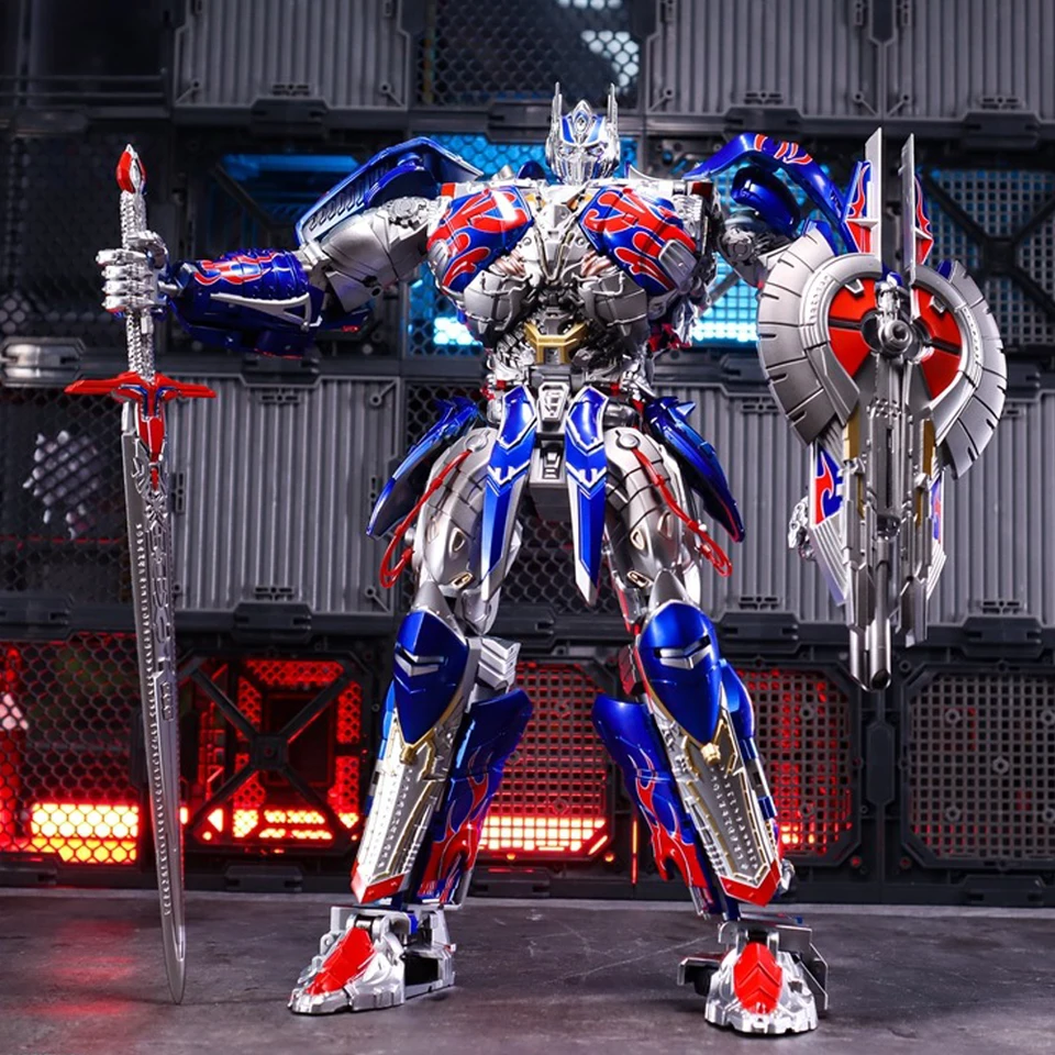 Transformačné hračky Optimus BS03 UT R-02 Knight Warrior Movie Op Commande Action Deformation Deformation Robot Anime Anime Model Darček