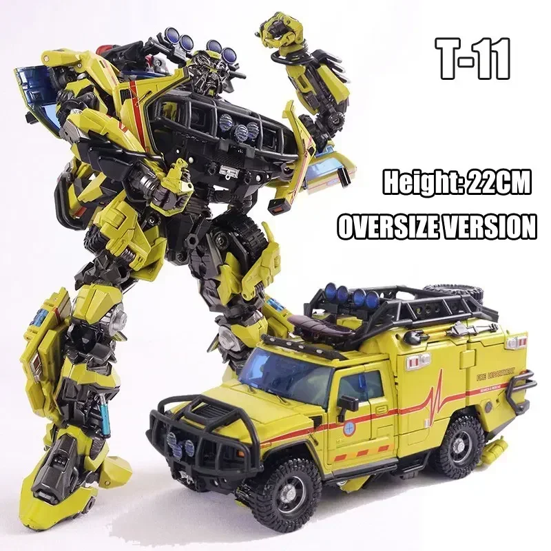 Transformované T11 MPM-11 T-11 Extra veľká verzia KO MPM11 RATCHET Movie verzia zliatiny hnuteľná bábika Robot Model deformovaný hračkár