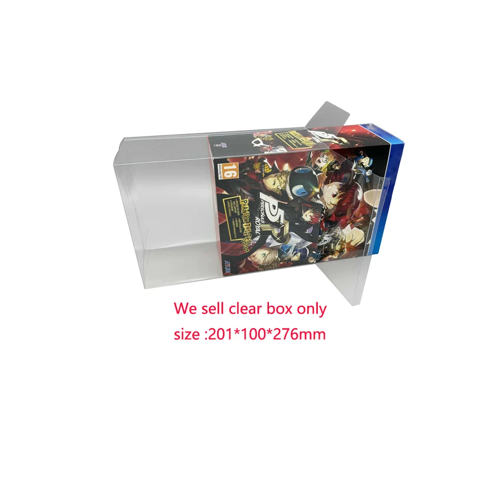 Transparentný čistý obal PET pre PS4 P5R Royal Pal Eu Edu Edition Collection Zobrazenie zbierky hry Zbierka hier Zbierka