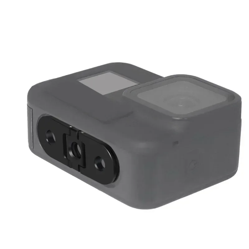 TREDOD Adaptér Magnetické zložené základné držiak Duálny port 1/4 vlákno pre GoPro Hero 11 Black MINI 10 9 5 DJI Akčné doplnky kamery