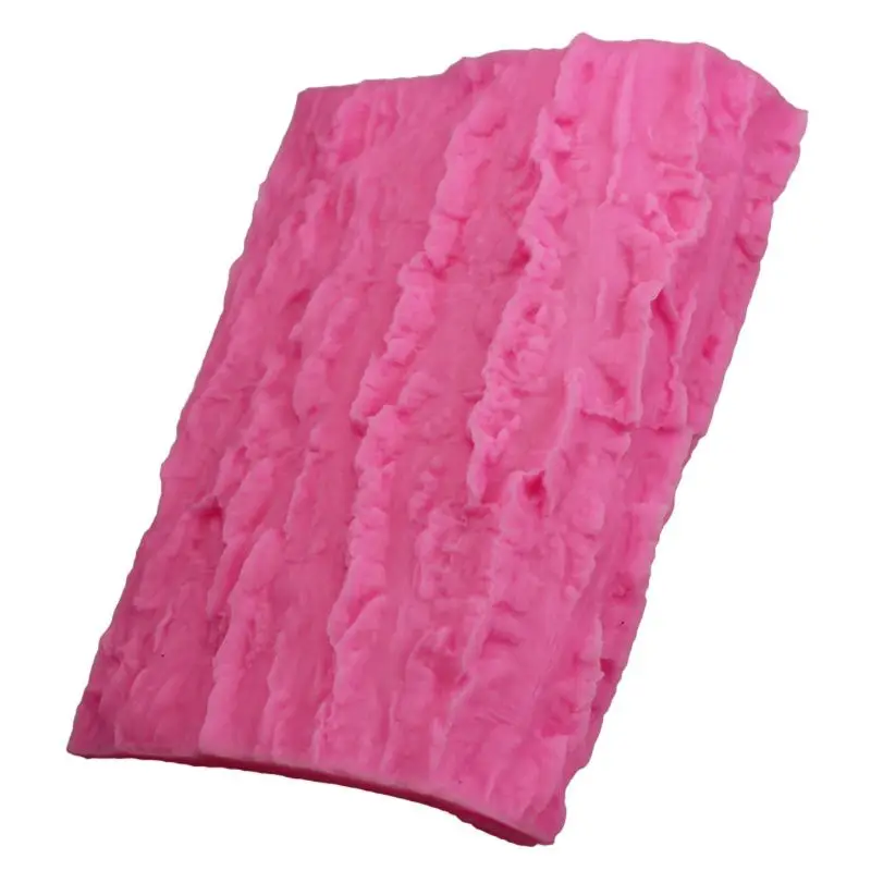 Tree kôra textúra silikónová forma koláč fondant dojem dojem rohoží zdobenie dodávky