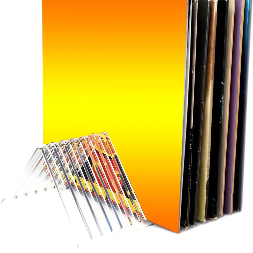Triangle Vinyl Record Rack Storage Pulttop drží držiaka 12lps pre albumy noviny