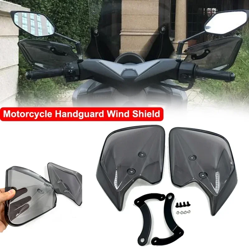 Tricita 125/155 Ochrana čelného skla ručného krytu pre Yamaha NMAX 125/150/155 XMAX 250 300 400 NVX 155 Aerox 155