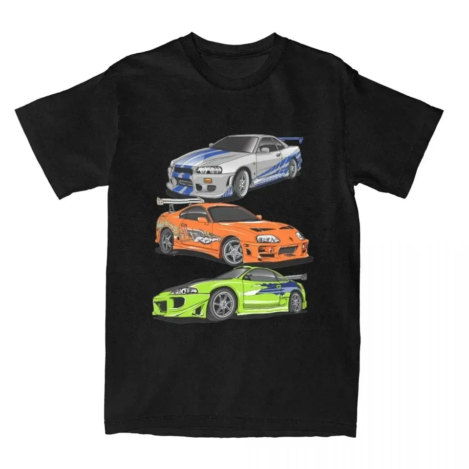 Tričko Fast and Furious 10 Na pour Homme et femme, 100% Coton, Col Rond, Streetwear Décontracté, Vintage, Harajuku, Unisexe