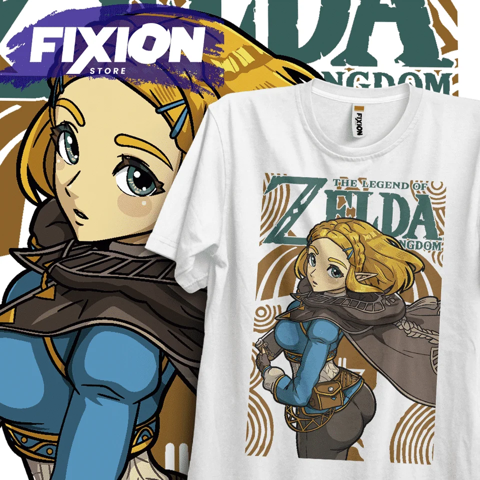 Tričko pre anime legendu ofzld [b] n#01 verzia plne farebná manga tričko