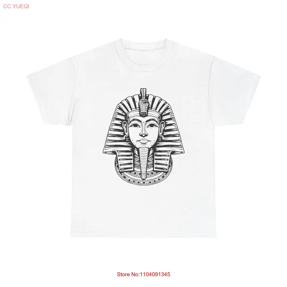 Tričko s faraónom - Egypt staroveká história Kráľ Tutanchamun Ezoterické egyptské umenie