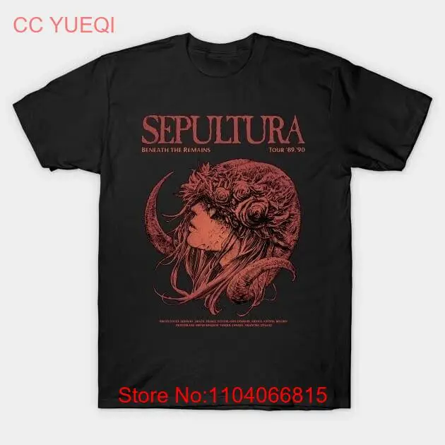 Tričko Sepultura Band Tričko, ťažké duševné tričko, darček pre milovníkov rockov