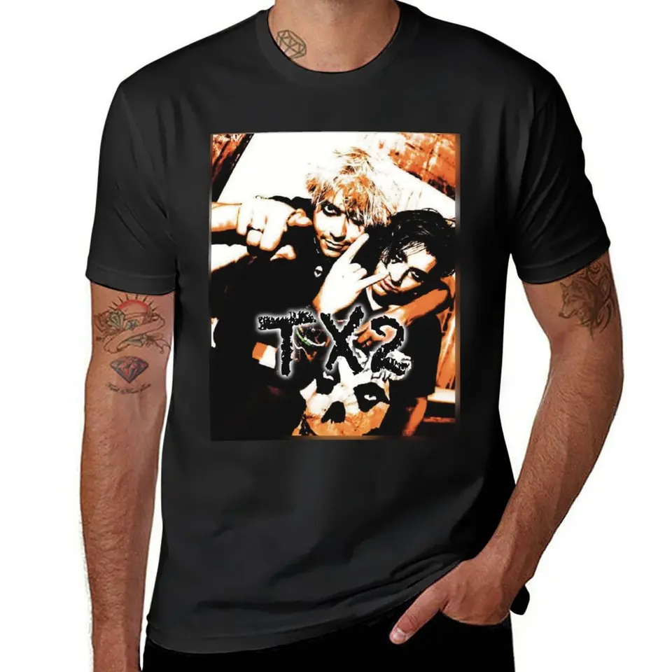 Tričko TX2 Tričko s rýchlym sušením potu pánske grafické tričká Veľké a vysoké