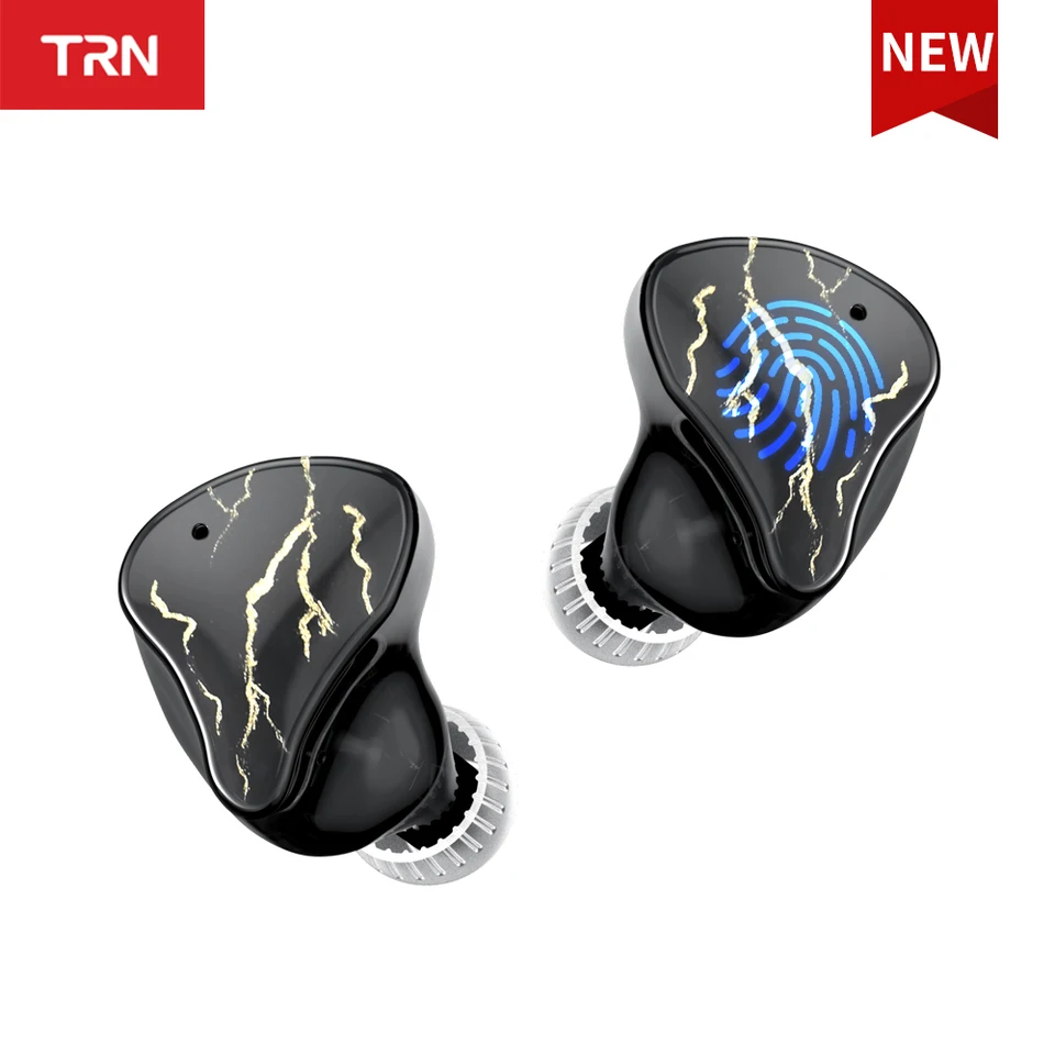 TRN T350 TWS 1BA+1DD 5,3 Bluetooth kompatibilné slúchadlá True Double Headset In-Ea HiFi Wireless nabíjanie Zrušenie náhlavnej súpravy
