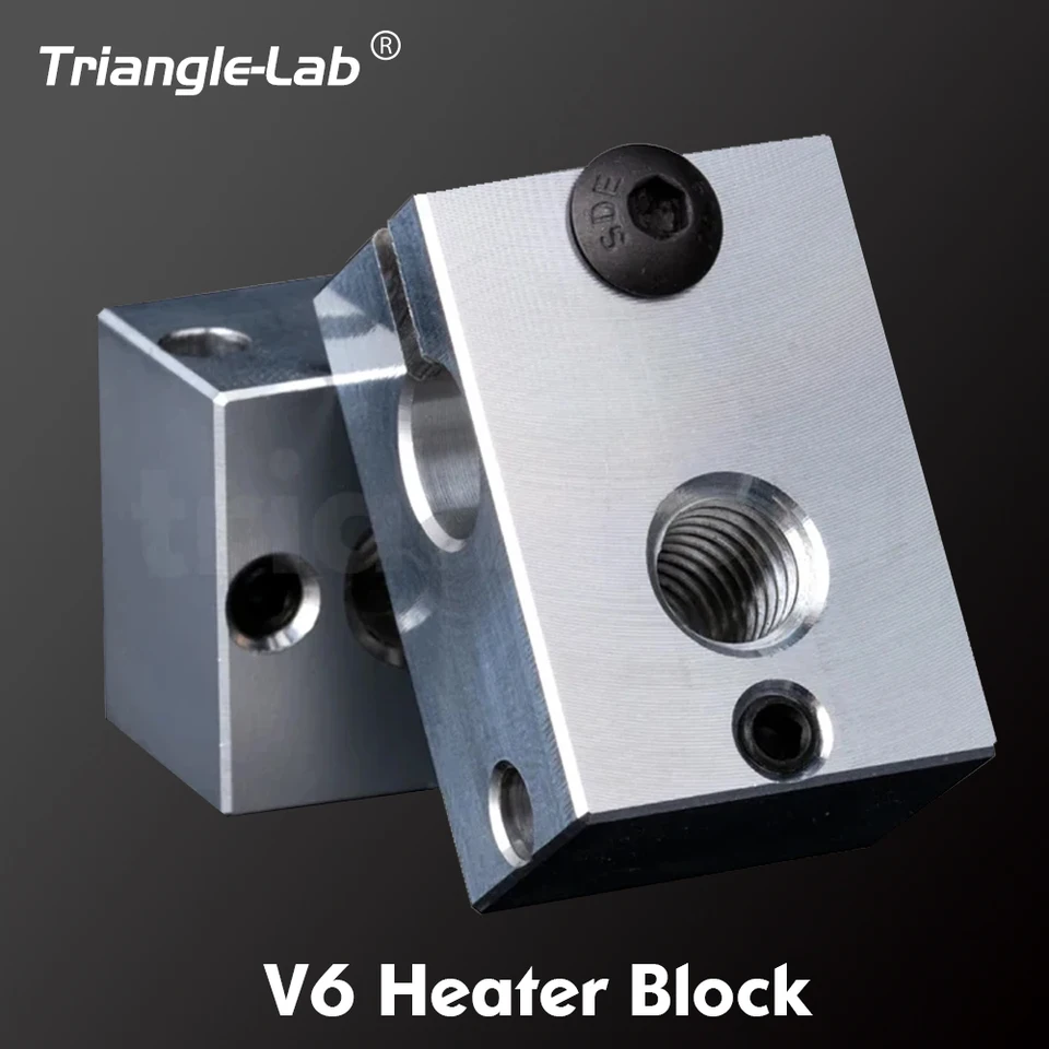 Trojanglelab 3D Časti tlačiarne V6 Blok ohrievača pre senzorové kazety pre extrudér V6 Hotend pre senzor PT100 pre V6 Hotend