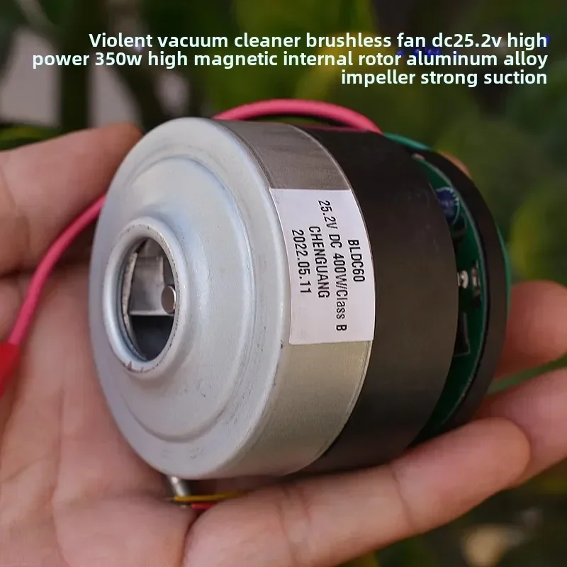 Trojfázové kefové vysávače Veruer ventilátor DC25.2V 350W s pohonnou doskou