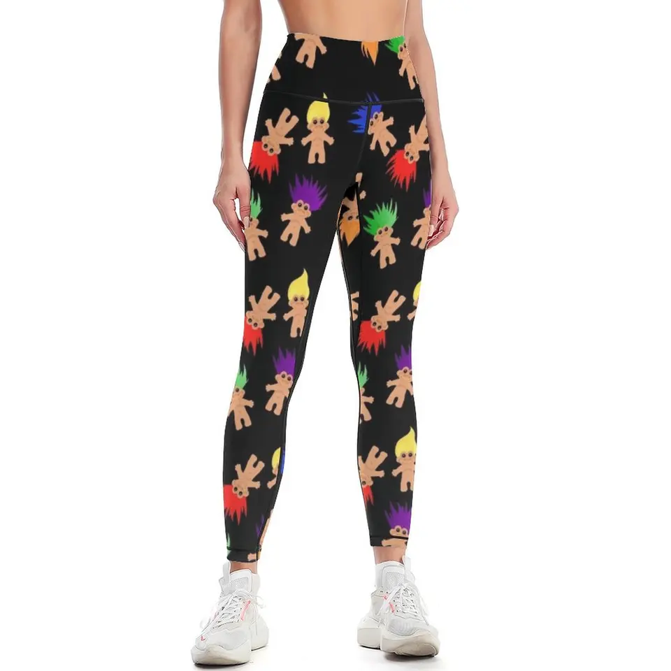 Troll Dolls Pattern Leggings Fitness Clothing Active Wear Women Sportwear Dámske legíny