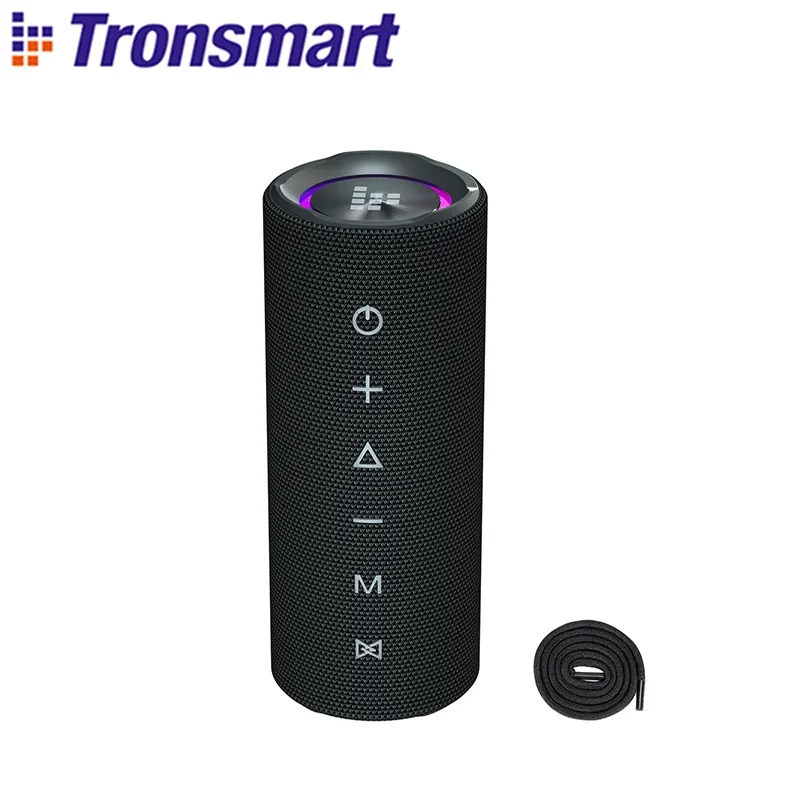 Tronsmart Mirtune C2 Prenosný reproduktor Bluetooth reproduktor s 360 ° priestorový zvuk, bohatý bas, stereofónne párovanie, vodotesný IPX7