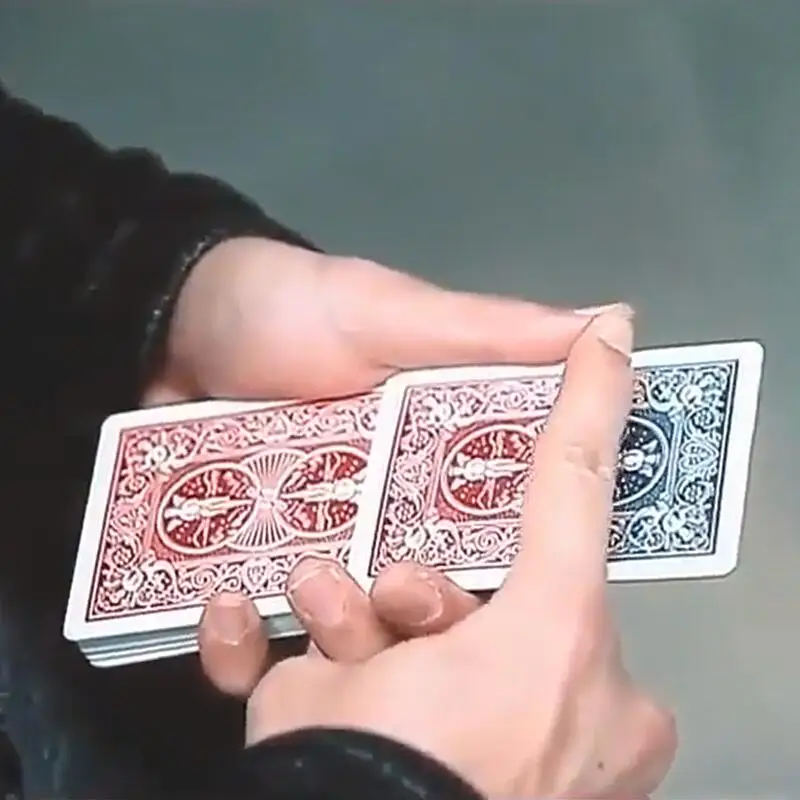 True Colors Magic Triks Blue to Red Magician Close Up Up Ulice ilúzie triks mentalizmus