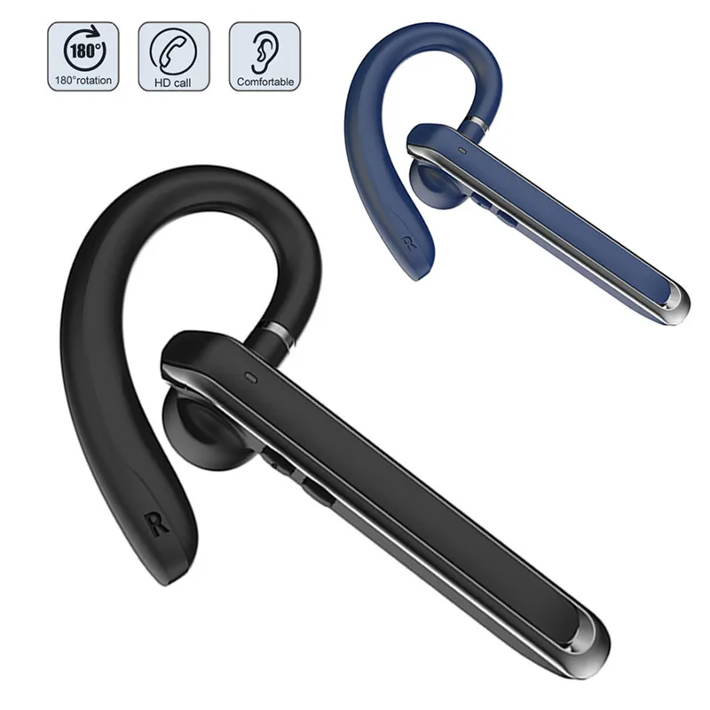 True Wireless Headset Stereo slúchadlá HD hlasové slúchadlá 180 ° otočné slúchadlo s mikrofónom pre iPhone Samsung LG Huawei Xiaomi