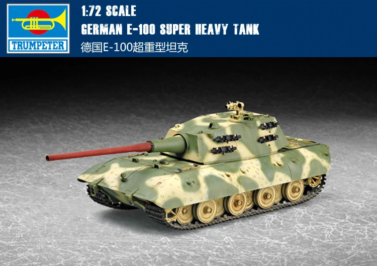 Trumpeter 1/72 07121 Nemecký Super Heavy Tank E-100