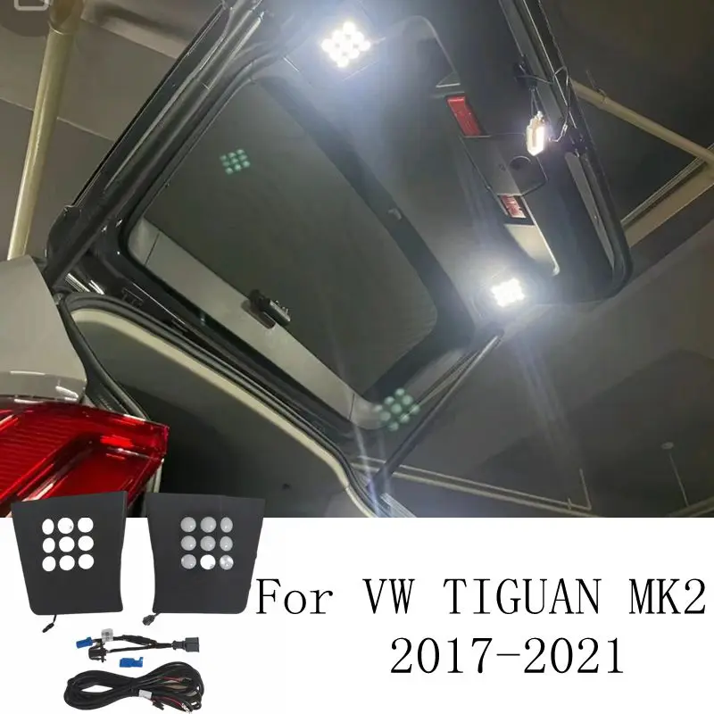 Trunk Light vhodné pre VW Tiguan 2017 2018 2019 2020 2021 LED Car Tail Light Tailgate Lamp Light Camping Lights