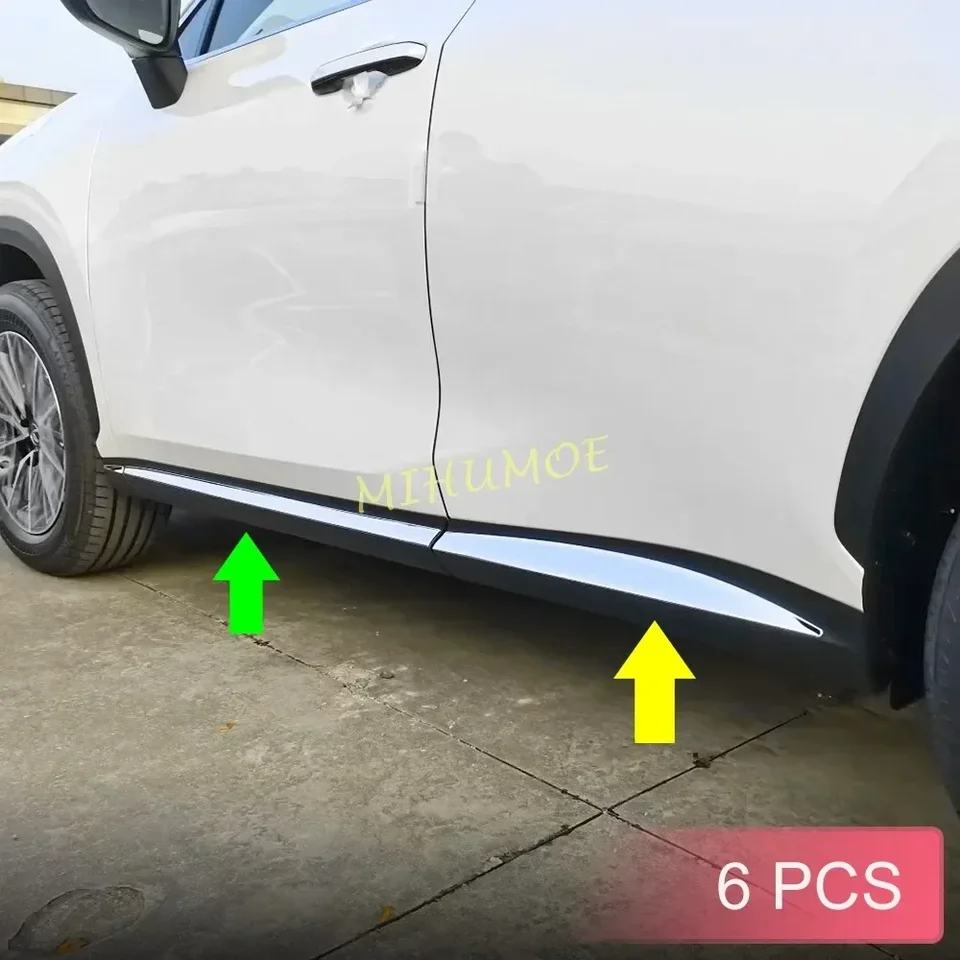Trusové tvarovanie tela z nehrdzavejúcej ocele Štýlové pre Lexus NX250 NX350 NX350H NX450H+ 2022 2023 2024