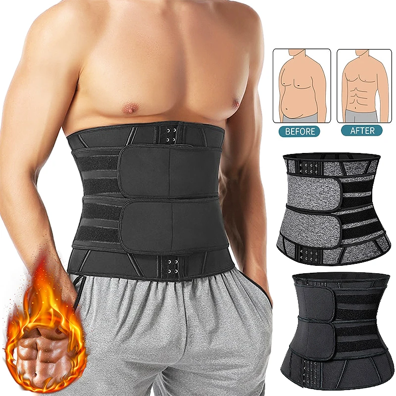 Tréner pása Shaper Corset pre mužov Reduktor brucha Zúrite Sadzovanie pásu Spätná podpora podpora vysokého kompresného modelovania remienok na remienok Cvičenie