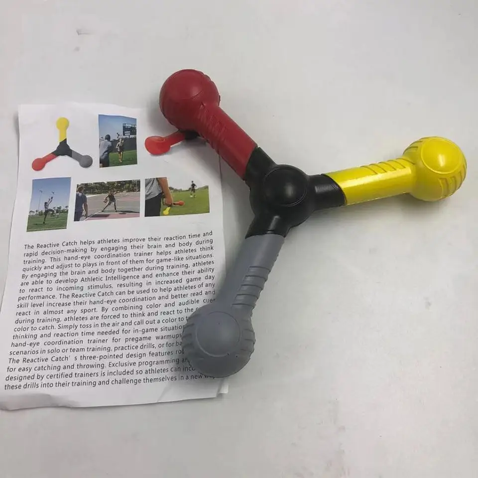 Tréner reaktívneho úlovku na zlepšenie koordinácie rúk a očí a rýchlosti rýchlosti rýchlosti Tréning Baseball Boxing Reflex