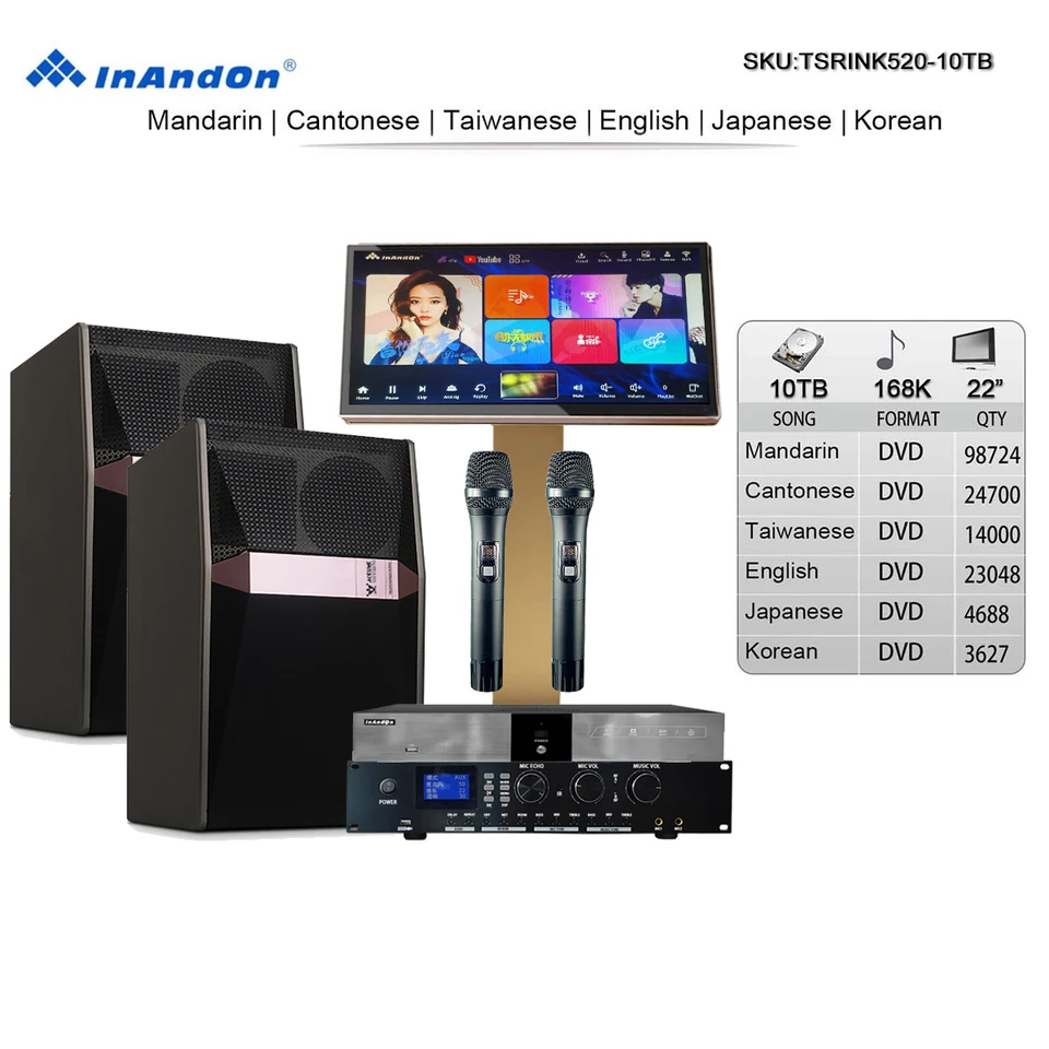 TSRINK520 10TB 168K 22 