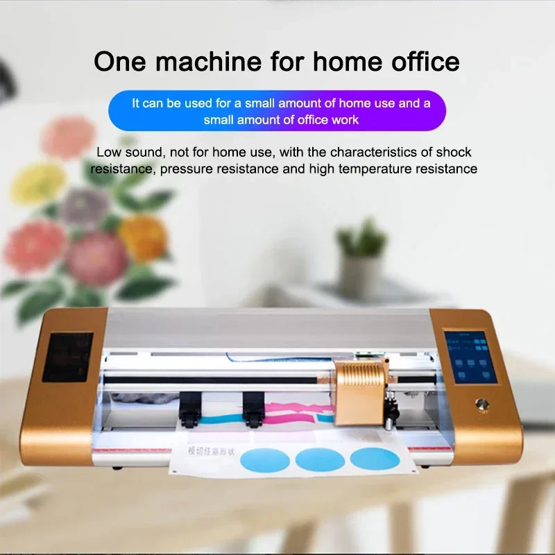 TT450 Digitálny samolepiaci štítok s strihom stroja na strih DIY Cutting CCD gravírovací stroj