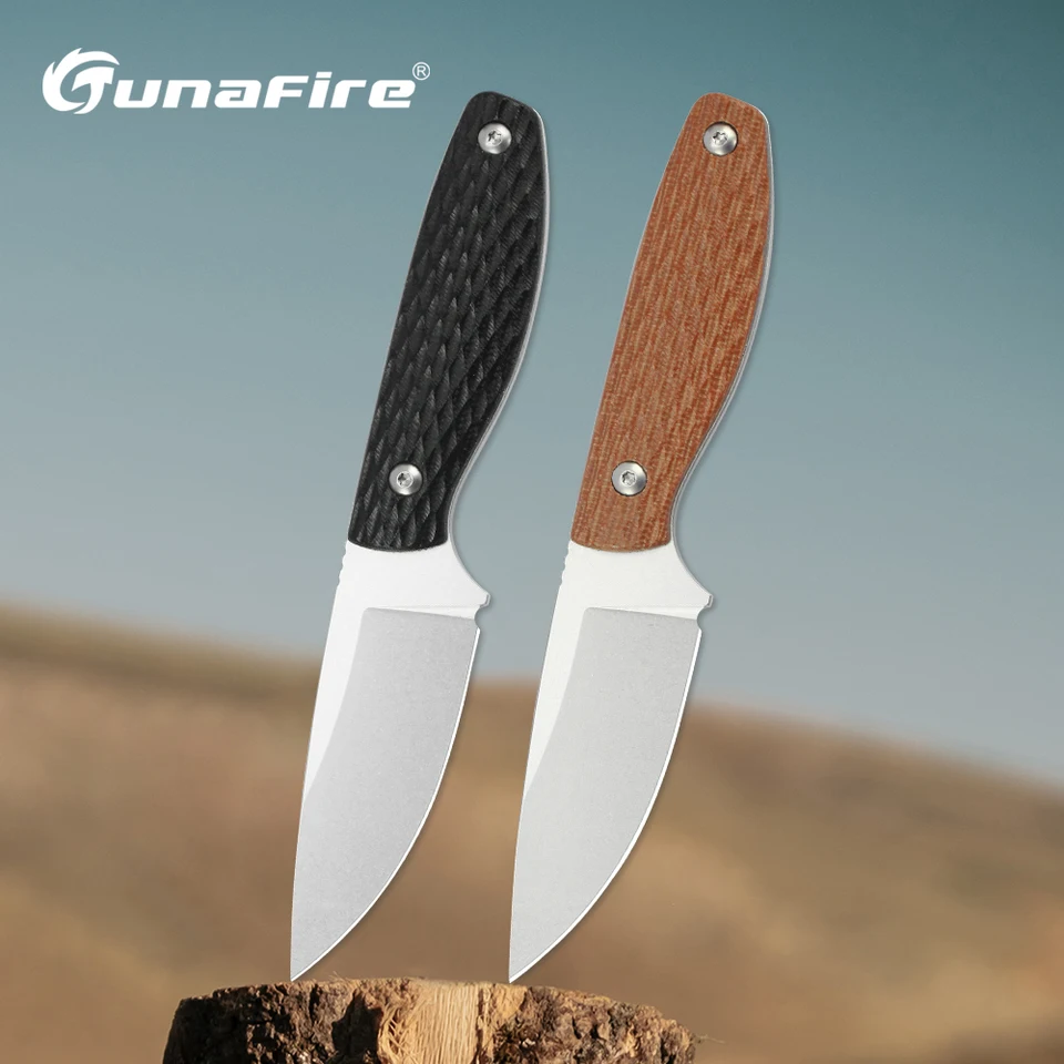 TUNAFIRE GT0192 Fixte Blade taktické nože 14C28N oceľová bielizeň rukoväte Multifunkčný nástroj kemping lovecký nôž K plášť K