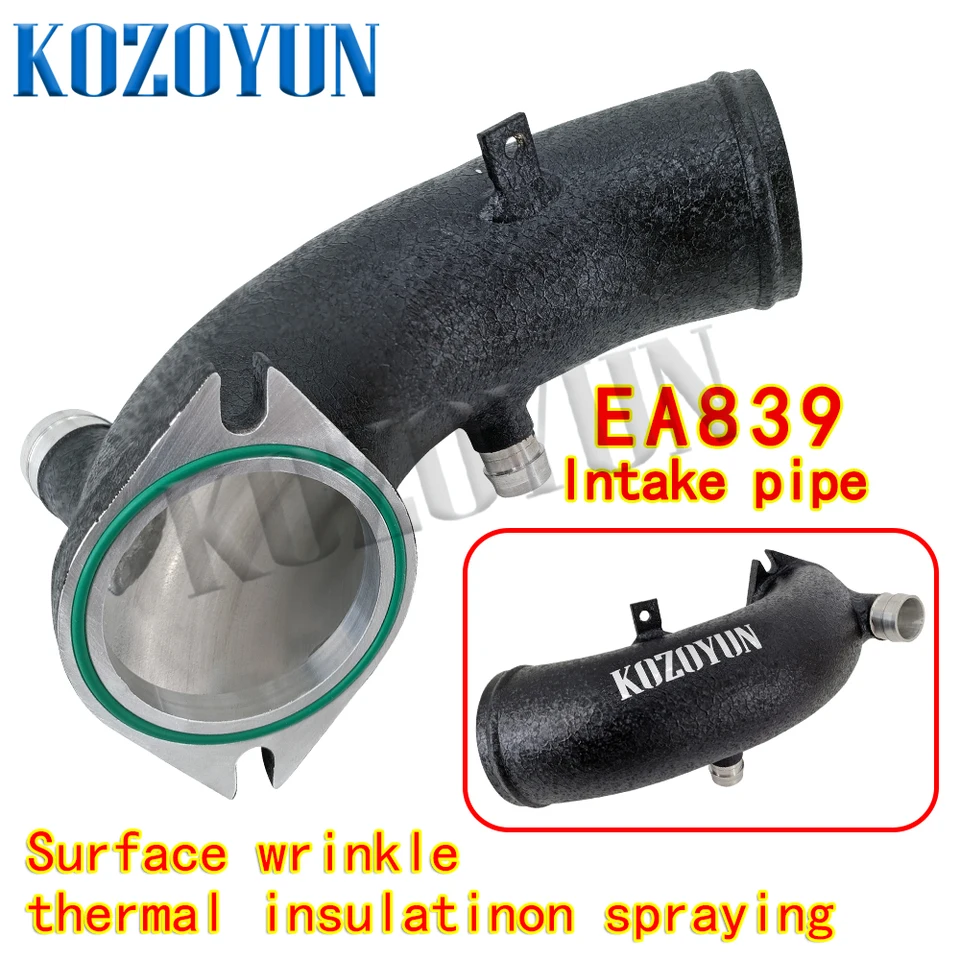 Turbo Inlet Príjmy lakťové potrubie pre Audi S4 S5 SQ5 B9 3.0 TFSI EA839 MOTOR 2017+