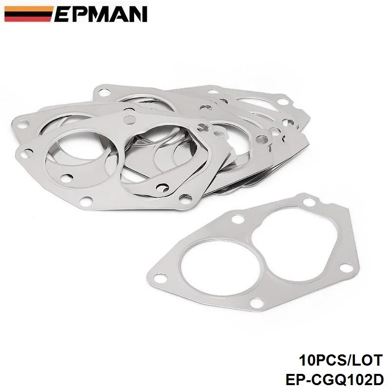 Turbo výfukové tesnenie Epman z nehrdzavejúcej ocele pre Mitsubishi Lancer EVO 4 ~ 9 Dump Outlet Pipe EP-CGQ102D