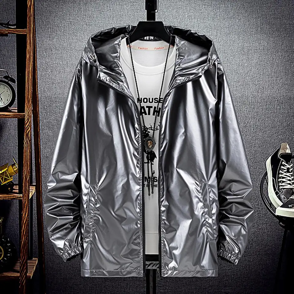 Turistické bundy nepremokavé jasné povrchové muži bunda Muži rybárske cyklistické kapucňu v telocvični Windbreaker Sport muži mikina kabát Hoddies