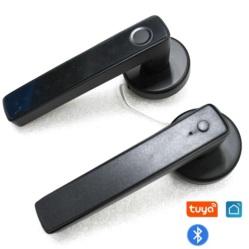 TUYA Bluetooth SMART LOCK ZÁVER KLYTLESS ESTRAVA ZÁKLADNÝ DVERE DVERE SERRURE INTELIGENTE RUČNE BUDY BOLD LOCK